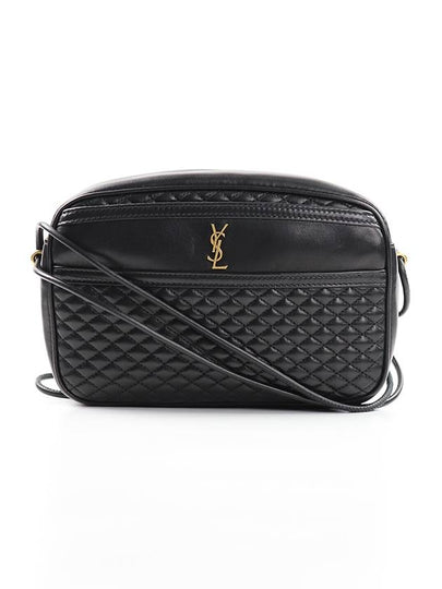 Victoire Quilting Cross Bag Black - SAINT LAURENT - BALAAN 2