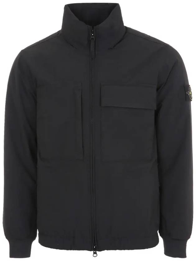 Soft Shell Pocket Jacket Black - STONE ISLAND - BALAAN 3