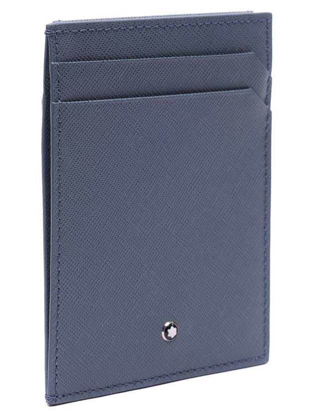 Sartorial 4CC Card Case 124187 DENIM BLUE - MONTBLANC - BALAAN 4