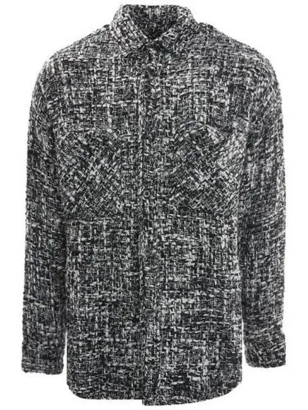 Black and white tweed overshirt 271202 - FAITH CONNEXION - BALAAN 1