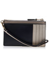 The Slim 84 Colorblock Top Zip Wristlet Card Wallet Black - MARC JACOBS - BALAAN 4