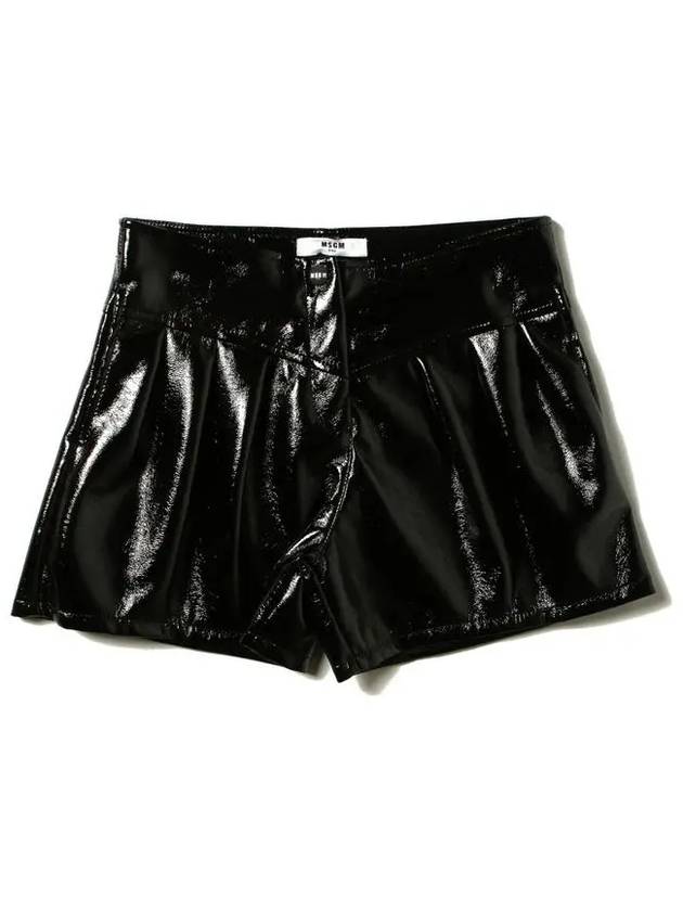 Kids Fake Leather Shorts MS027808 110 - MSGM - BALAAN 2