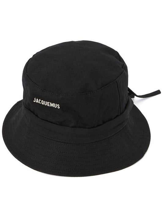 Le Bob Gadjo Bucket Hat Black - JACQUEMUS - BALAAN 2