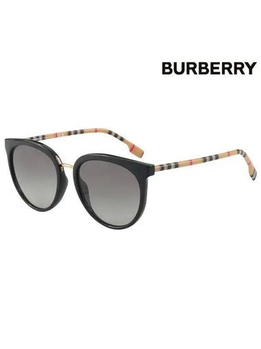 Sunglasses BE4316F 3853 11 Round Acetate Men Women - BURBERRY - BALAAN 1