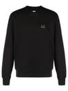 Lens Wappen Logo Sweatshirt Black - CP COMPANY - BALAAN 2