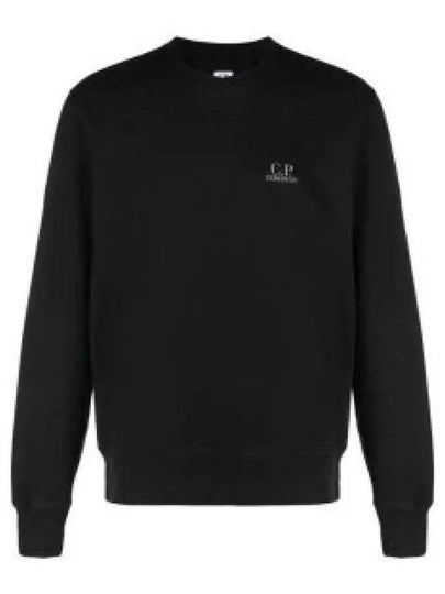 Lens Wappen Logo Sweatshirt Black - CP COMPANY - BALAAN 2