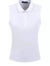 Collar Pleated Sleeveless White - G/FORE - BALAAN 2