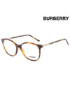 Eyewear Round Frame Eyeglasses Havana - BURBERRY - BALAAN 3