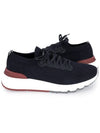 Knit Running Sneakers Navy - BRUNELLO CUCINELLI - BALAAN 2