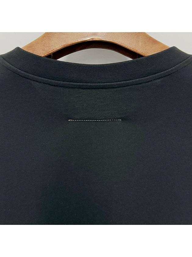 Logo Print Short Sleeve T-Shirt Black - MAISON MARGIELA - BALAAN 6