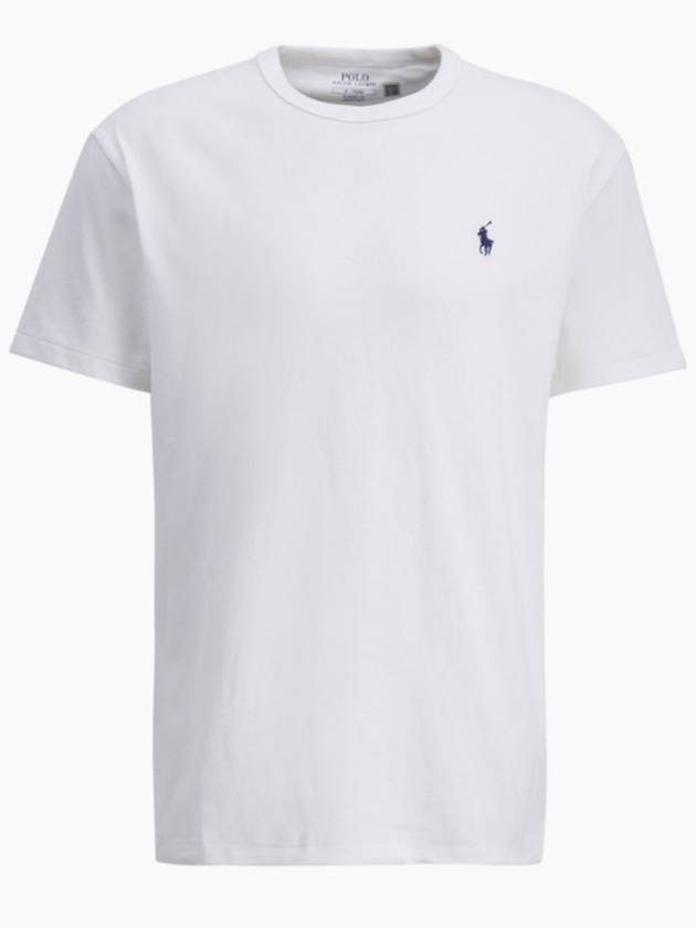 Pony Logo Classic Fit Short Sleeve T-Shirt White - POLO RALPH LAUREN - BALAAN 2