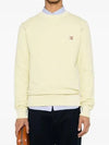 Fox Head Patch Regular Sweatshirt Yellow - MAISON KITSUNE - BALAAN 3