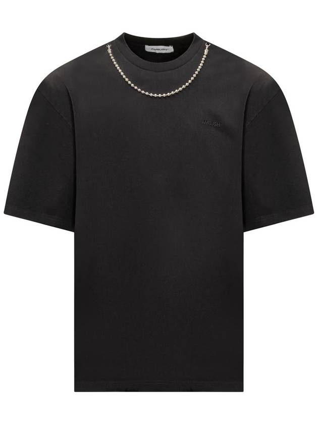 Short Sleeve T-Shirt BMAA001S24JER00110101010 Black - AMBUSH - BALAAN 2