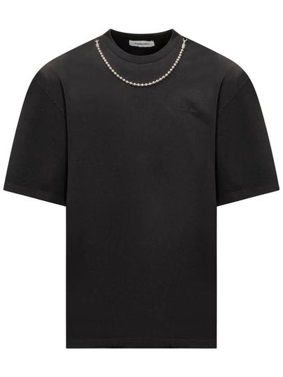 Short Sleeve T-Shirt BMAA001S24JER00110101010 Black - AMBUSH - BALAAN 2