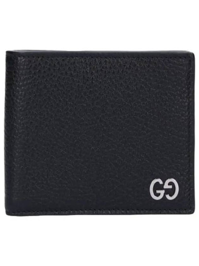 GG Metal Logo Half Wallet Black - GUCCI - BALAAN 2