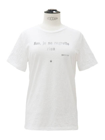 white crinkle t shirt - DIOR - BALAAN 1