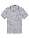 Golf Wear Men s Collar Short Sleeve T Shirt G4MS23K062 LHGR - G/FORE - BALAAN 2