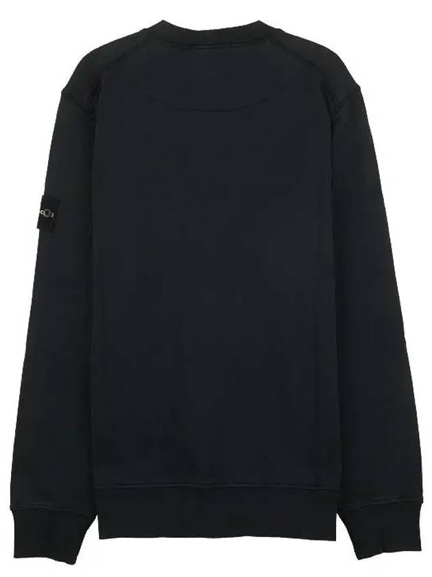 Compass Patch Crew Neck Sweatshirt Navy - STONE ISLAND - BALAAN 5