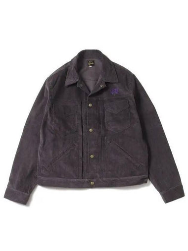 Men s Penny Jean Corduroy Jacket Black 242121 - NEEDLES - BALAAN 1