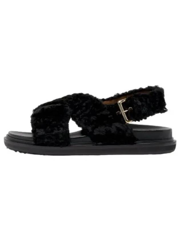 Fussbet sandals black - MARNI - BALAAN 1