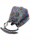 Chrissy Chain Medium Bucket Bag Mac Andy Tartan - VIVIENNE WESTWOOD - BALAAN 5