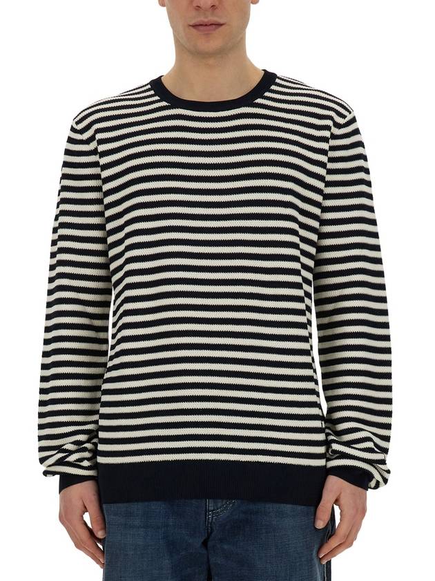 logo embroidery striped sweater GXX09ZJFMY2 - DOLCE&GABBANA - BALAAN 2