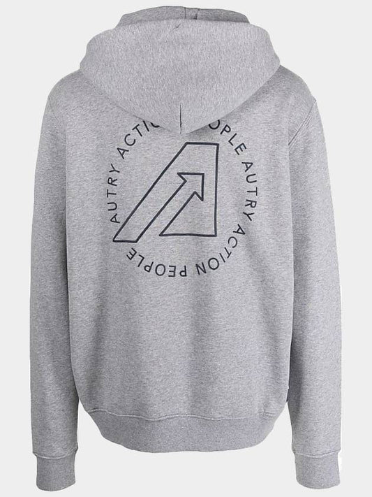 Icon Logo Hoodie Gray HOIM 414M - AUTRY - BALAAN 2