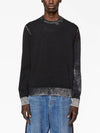 K Larence B Knit Top Black - DIESEL - BALAAN 7