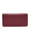 150509 Red flap long wallet - BOTTEGA VENETA - BALAAN 3