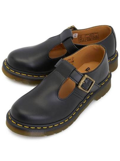 Polley Smooth Leather Mary Jane Loafer Black - DR. MARTENS - BALAAN 2