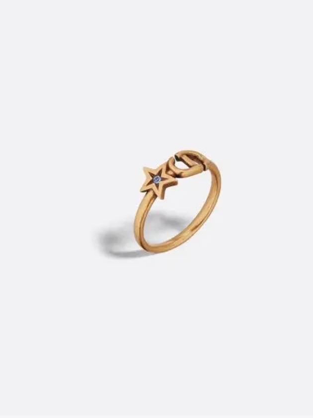 Lucky Charms Ring Antique Gold - DIOR - BALAAN 1