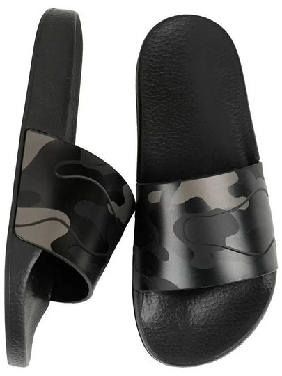 Camouflage Slippers Black - VALENTINO - BALAAN 2