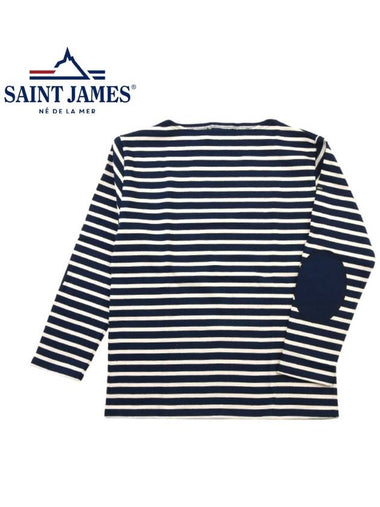 Gildo Elbow Patch Marine Ecru - SAINT JAMES - BALAAN 1