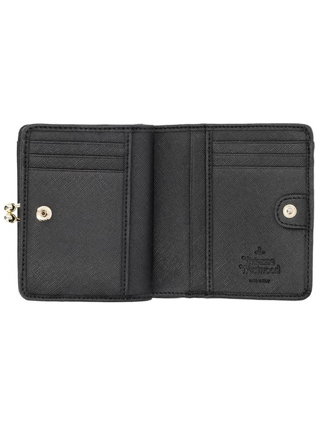 Frame Vegan Biogreen Pocket Half Wallet Black - VIVIENNE WESTWOOD - BALAAN 4