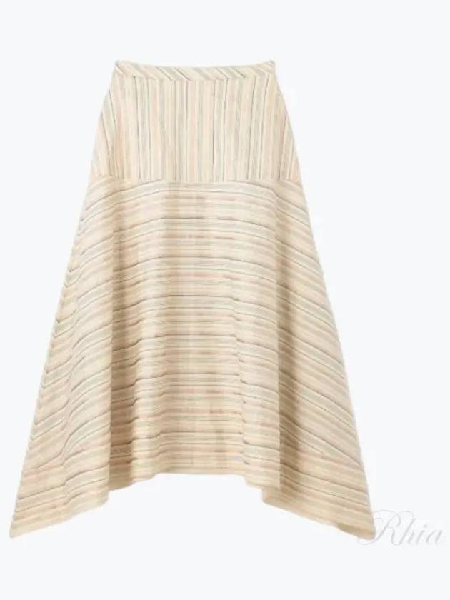 DAL Wood Stripe Skirt JF006535 1272 - JOSEPH - BALAAN 1