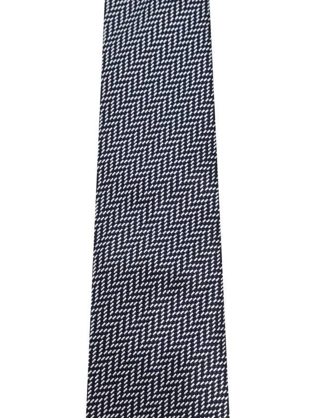 Tom Ford Silk Tie, Men's, Navy Blue - TOM FORD - BALAAN 4