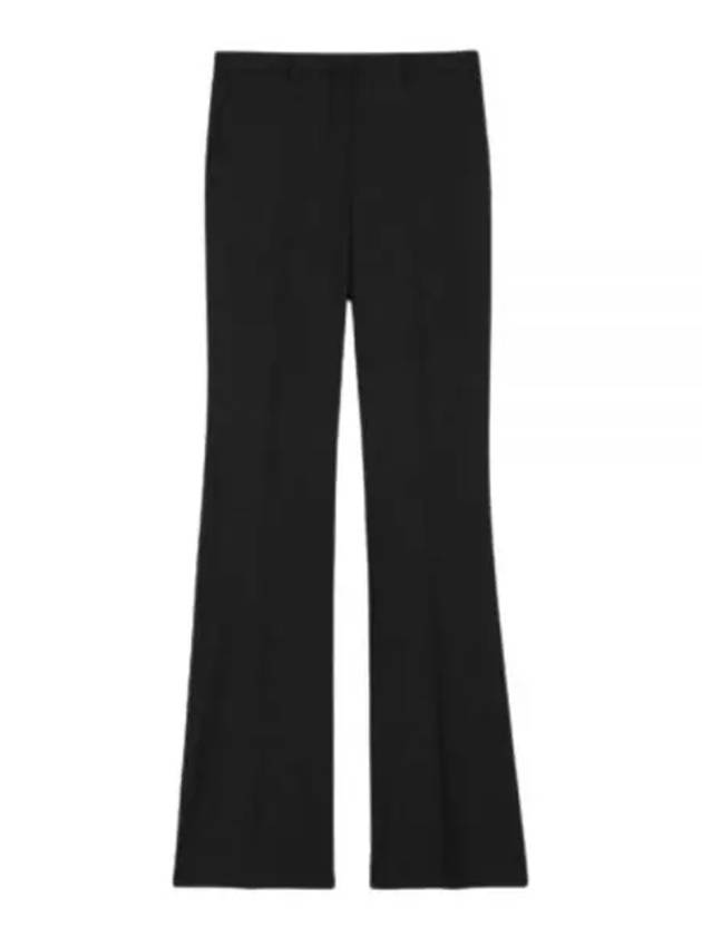 Demitria Good Wool Boot-Cut Pants Black - THEORY - BALAAN 2