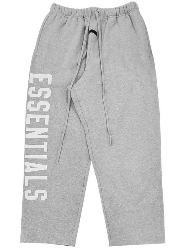 Fleece Relaxed Track Pants Dark Heather - FEAR OF GOD - BALAAN 1