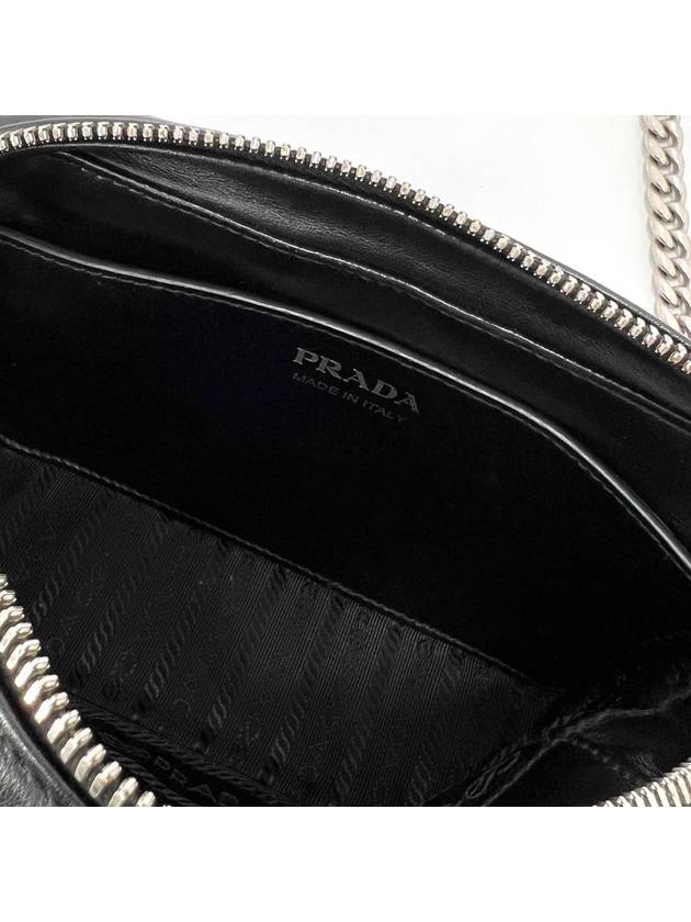 Diagram Chain Cross Bag Black 1BH084 - PRADA - BALAAN 9