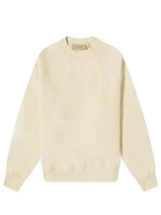 Essential Crew Neck Sweatshirt 192SU222040F EGG SHELL - FEAR OF GOD - BALAAN 1