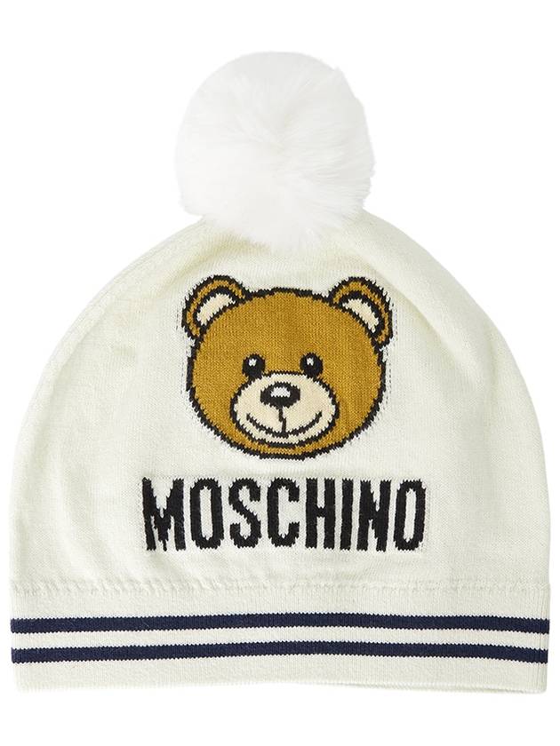 Kids Beanie HUX02K LHE43 10063 - MOSCHINO - BALAAN 1