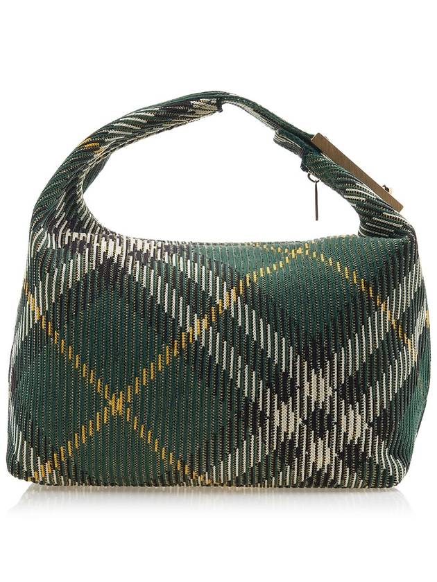 Peg Medium Duffel Bag Green - BURBERRY - BALAAN 4