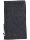 Eros Zipper Card Wallet Black - GIVENCHY - BALAAN 1