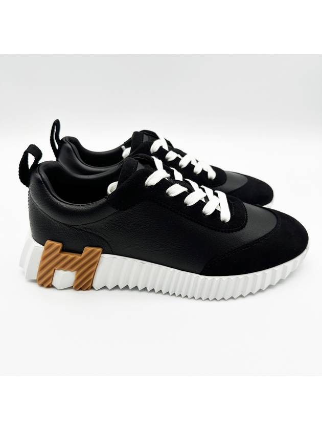 Bouncing Low Top Sneakers Noir - HERMES - BALAAN 5