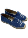 Canae Embroidered Logo Canvas Espadrille Blue - ISABEL MARANT - BALAAN 2