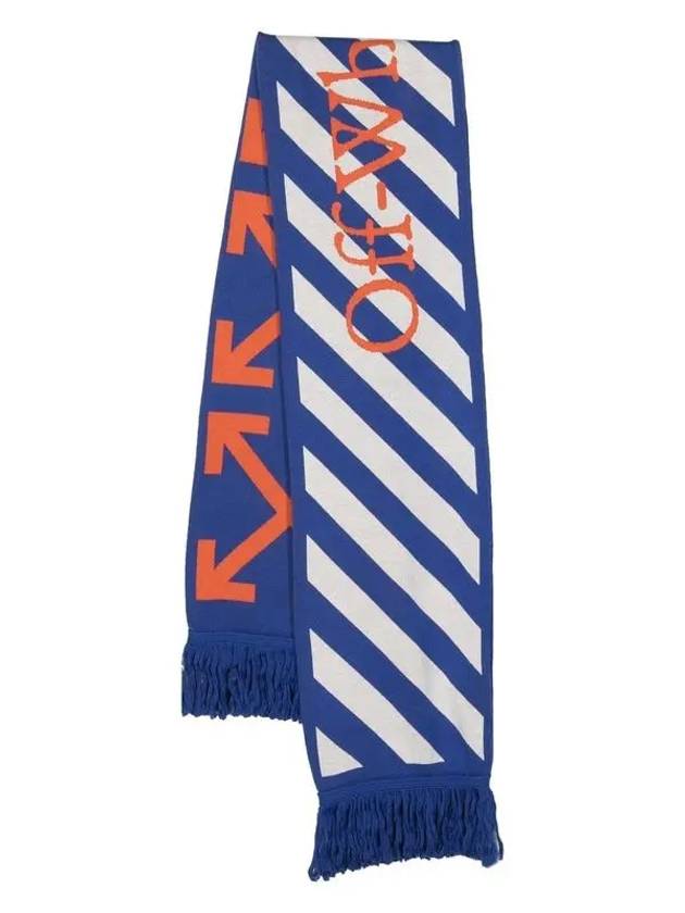 arrow stripe muffler blue - OFF WHITE - BALAAN 4