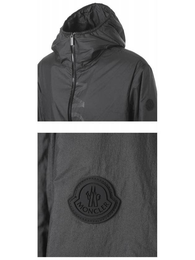 Ichrio Logo Windbreaker Black - MONCLER - BALAAN 6