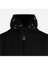 Traversier Hooded Jacket Black - MONCLER - BALAAN 4