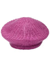 Mohair Beret Pink - GANNI - BALAAN 3