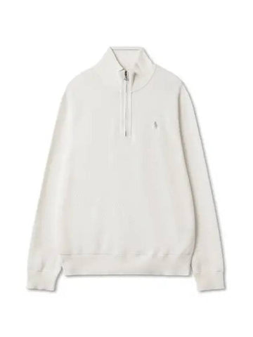 Long sleeve half zip up pullover white - POLO RALPH LAUREN - BALAAN 1